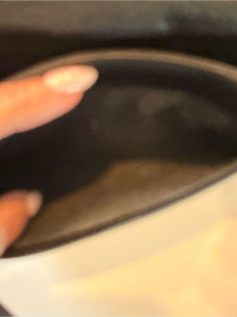 CHANEL Black Leather Long Wallet with Silver CC - Picture 5 of 8